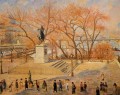 ガラント広場 晴れた朝 1902年 カミーユ・ピサロ
